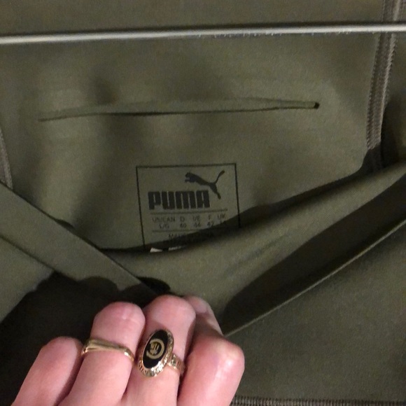 Army green puma leggings - Picture 3 of 4